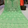 Georgette_gala_daman_kurti_with_chikankari_work