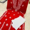 Exclusive_Lucknowi_Chikankari_soft_modal_kurti_set