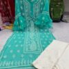 Georgette_bell_sleeves_panel_kurti_with_chikankari_work
