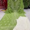 Georgette_bell_sleeves_panel_kurti_with_chikankari_work