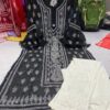 Georgette_bell_sleeves_panel_kurti_with_chikankari_work