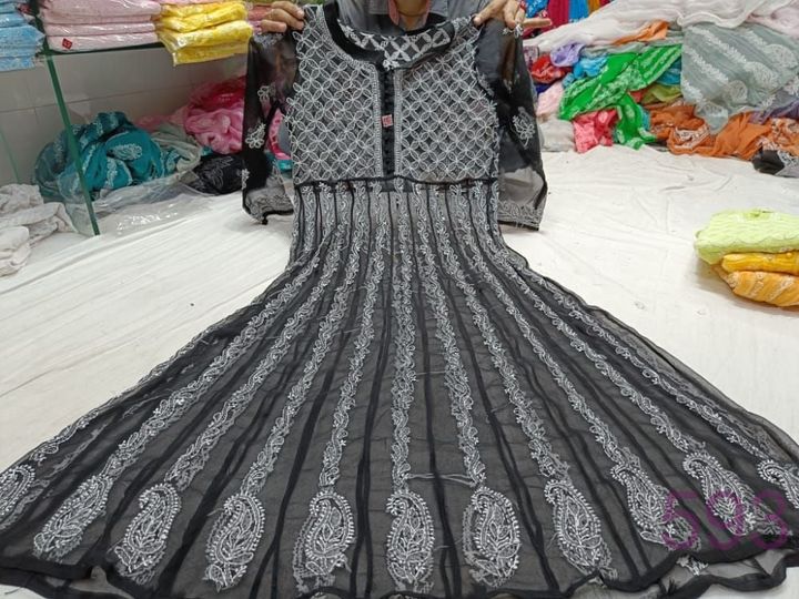 Georgette_yok_anarkali_with_chikankari_work