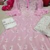 Georgette_bell_sleeves_kurti_with_gota_and_chikankari_work