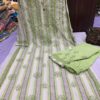 Linen_cotton_kurti_pant_set_with_chikankari_work