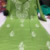 Cotton_gala_buti_kurti_with_chikankari_work