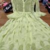 Georgette_tone_to_tone_bell_sleeves_gown_with_chikankari_work