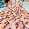 Mulmul_printed_cotton_gown_with_chikankari_work
