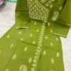 Pure_cotton_angrakha_kurti_with_chikankari_work