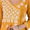 Pure_cotton_angrakha_kurti_with_chikankari_work