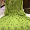 Georgette_tone_to_tone_bell_sleeves_gown_with_chikankari_work