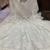Georgette_tone_to_tone_bell_sleeves_gown_with_chikankari_work