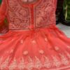 Georgette_short_top_with_chikankari_work