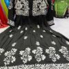 Modal_cotton_gown__with_chikankari_work