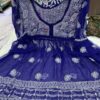 Georgette_short_top_with_chikankari_work