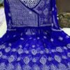 Georgette_short_top_with_chikankari_work