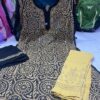 Georgette_faizia_stol_kurti_with_chikankari_work