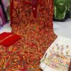 Georgette_faizia_stol_kurti_with_chikankari_work