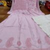 Rayon_dori_gown_with_chikankari_work