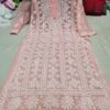 Georgette_front_jaal_kurti_with_chikankari_work