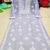 Georgette_gala_buti_kurti_with_chikankari_work