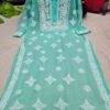 Georgette_gala_buti_kurti_with_chikankari_work