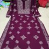 Georgette_gala_buti_kurti_with_chikankari_work