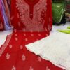 Georgette_gala_buti_kurti_with_chikankari_work