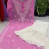 Georgette_gala_buti_kurti_with_chikankari_work