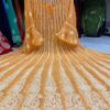 Georgette_bell_sleeves_anarkali_kurti_with_chikankari_work
