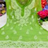 Georgette_gala_buti_short_top_with_chikankari_work