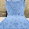 Dobby_cotton_Yok_Daman_Full_Ghaas_Patti_Kurti_with_chikankari_work