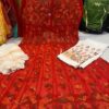 Georgette_resham_thread__kali_yok_anarkali_kurti_with_chikankari_work
