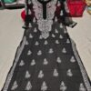Georgette_gala_buti_kurti_with_chikankari_work