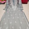 Georgette_gala_buti_kurti_with_chikankari_work