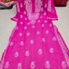 Georgette_gala_buti_kurti_with_chikankari_work