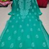 Georgette_gala_buti_kurti_with_chikankari_work