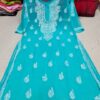 Georgette_gala_buti_kurti_with_chikankari_work