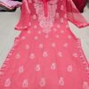 Georgette_gala_buti_kurti_with_chikankari_work