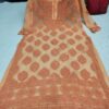 Georgette_buta_jaal_kurti_with_chikankari_work