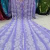 Georgette_front_open_buta_a_line_kurti_with_chikankari_work