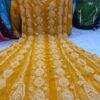 Georgette_front_open_buta_a_line_kurti_with_chikankari_work