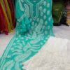 Georgette_bell_sleeves_kurti_with_pearl_and_chikankari_work