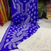 Georgette_bell_sleeves_kurti_with_pearl_and_chikankari_work