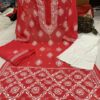 Georgette_faizia_daman_kurti_and_stol_with_chikankari_work