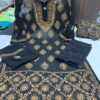 Georgette_faizia_daman_kurti_and_stol_with_chikankari_work