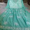 Modal_bell_sleeves_gown_with_chikankari_work