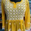 Georgette_short_top_with_chikankari_work