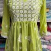 Georgette_short_top_with_chikankari_work