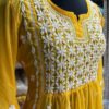 Georgette_short_top_with_chikankari_work
