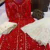 Georgette_khajur_jaal_kurti_with_chikankari_work